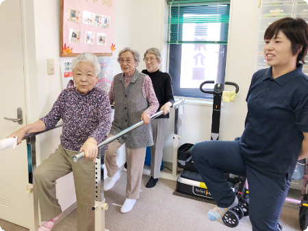 少人数でアットホームな雰囲気